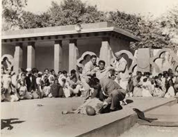 Gandhi's Death