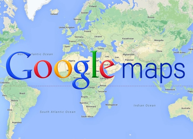 Google maps launched
