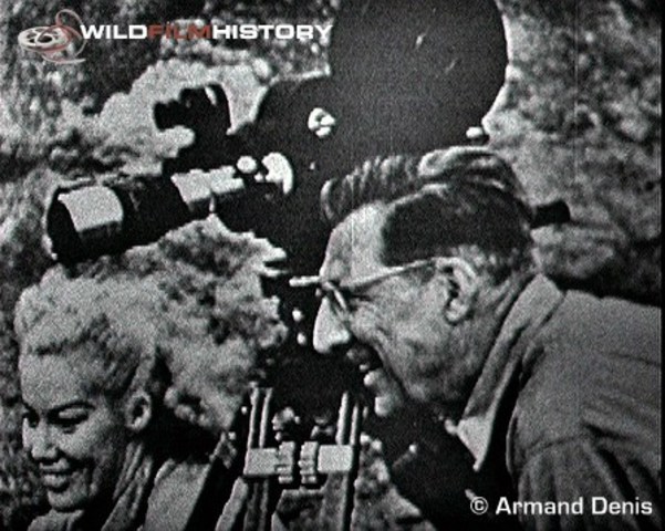 Filming wild animals