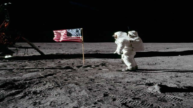 First man to walk on the moon