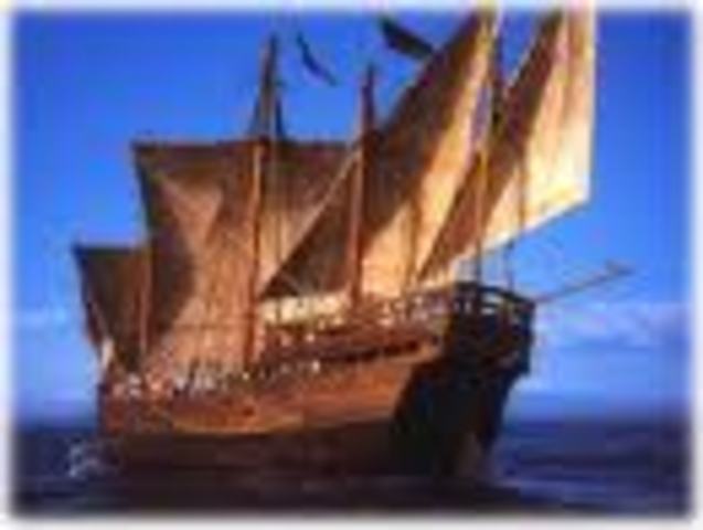 Columbus left the fort