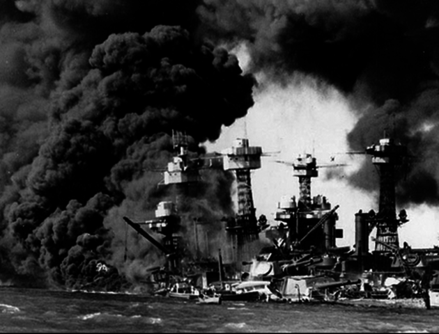 Pearl Harbor Attack Japan attacks US naval base