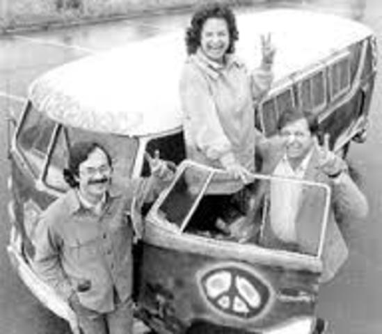 Birth of the peace sign