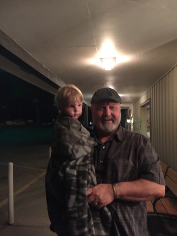 when your baby nephew and your papa hangout with each other