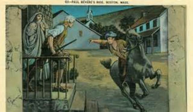 Paul revere's ride