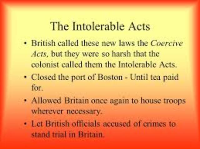 Intolerable Acts – all 3 parts