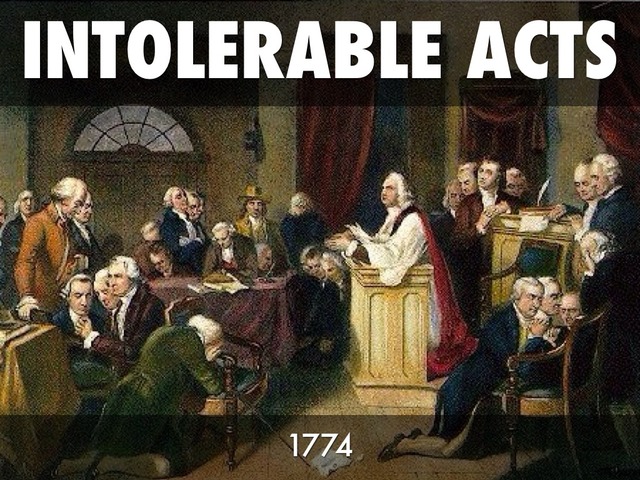 Intolerable Acts