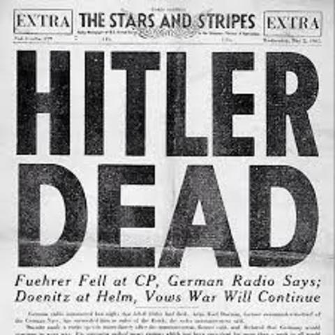 Hitler commits suicide