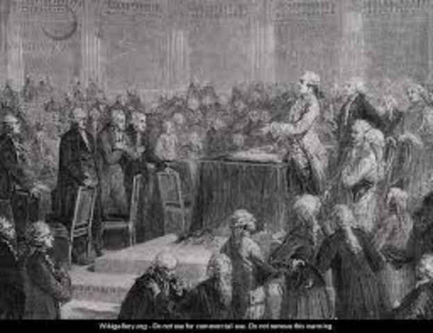13th September 1791: King formally accepts Constitution.
