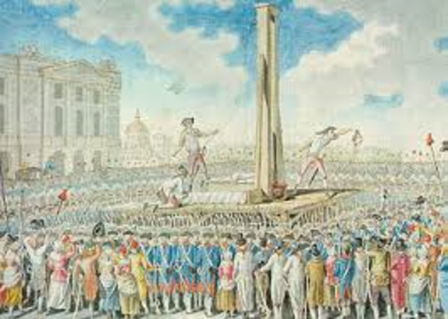 Louis XVI executed