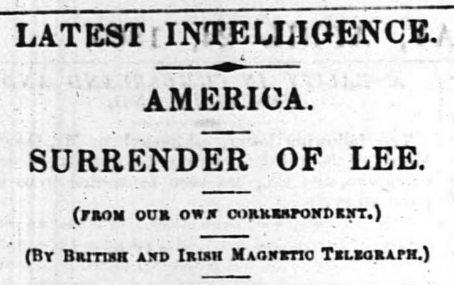 End of the Civil War