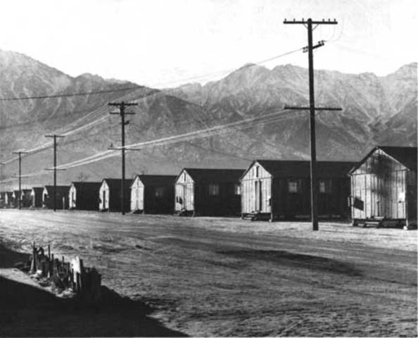 They moved to a different part of Manzanar (to block 28, near pear trees)
