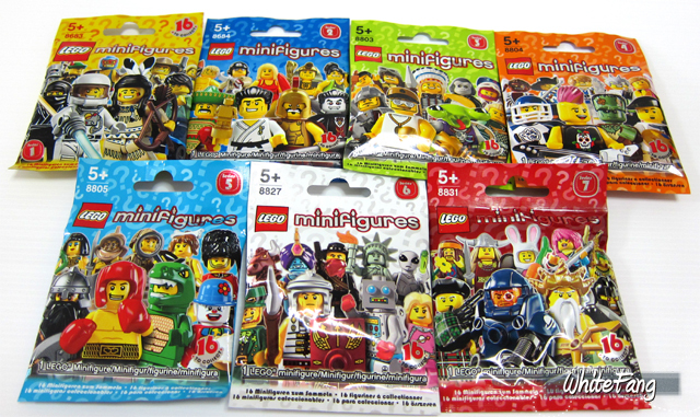 LEGO Minifigure Series 3,4, and 5 Introduced