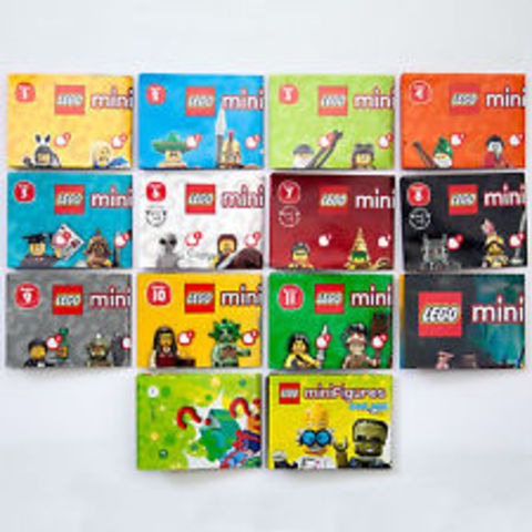 LEGO Minifigures Series 6,7, and 8 Introduced