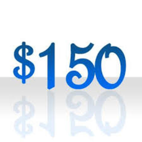 Have 1/2 of money saved