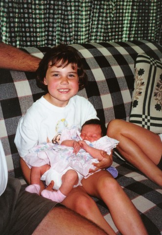 Ms. Baker becomes a BIG sister to another LITTLE sister Emily!