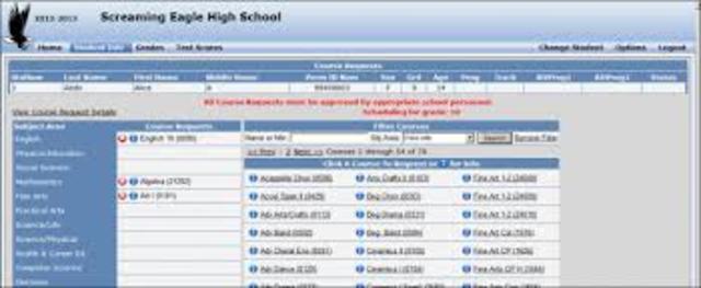Secondary Electronic Course Selection