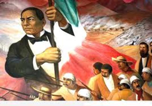 Juarez restaura la republica