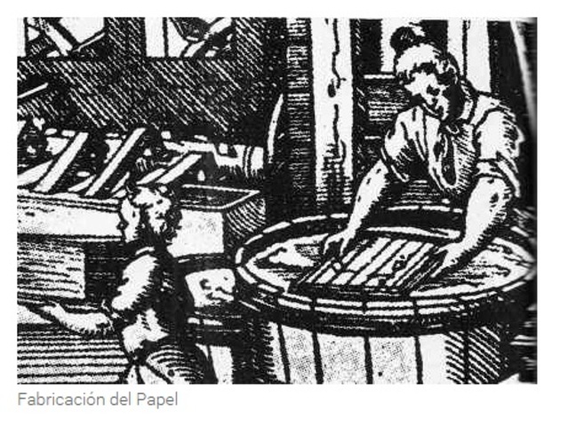 El primer papel hecho en Inglaterra