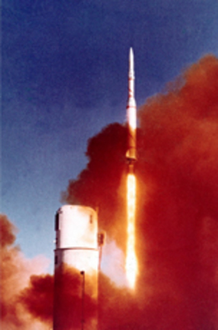 The Diamant rocket orbits the first French satellite, making France the third country to share access to space