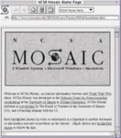 Mosaic primer navegador web