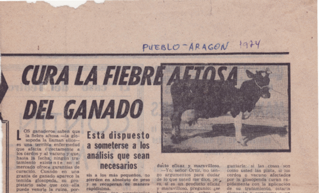 Erradicacion de fiebre aftosa