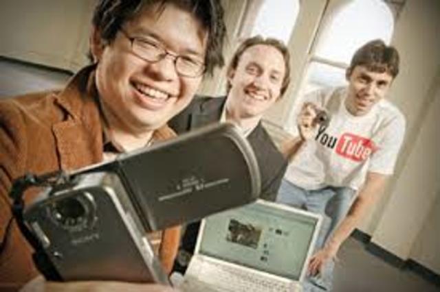 Chad Hurley, Steve Chen y Jawed Karim