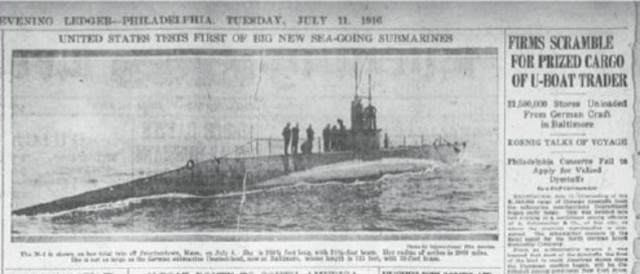 Germany announces unrestricted submarine warfare