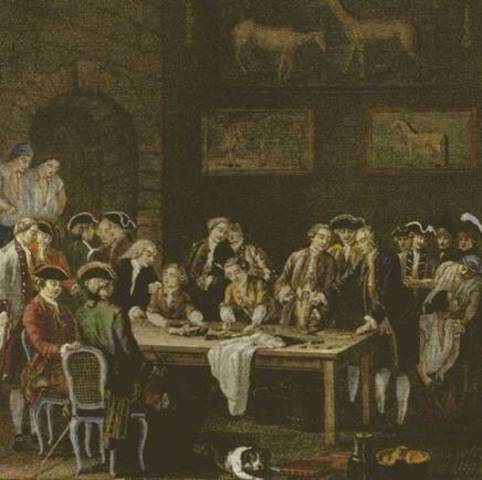 Gremio de herradores en 1674