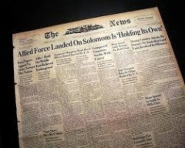 Primer periodico en Mexico