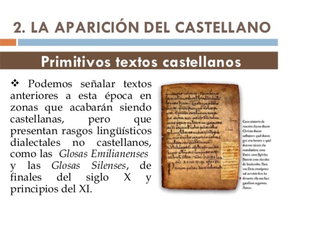 Primeros escritos Emilianenses y Silenses