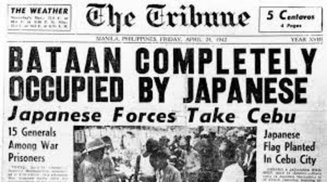 Japan takes U.S. territory.