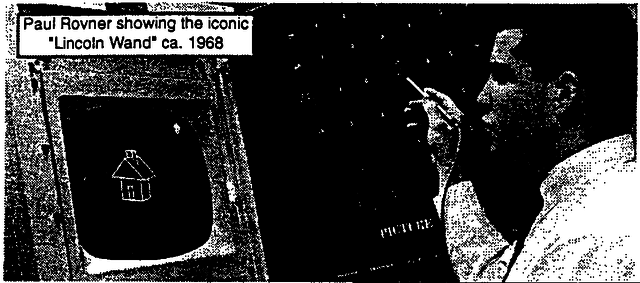 1968. MIT’s Lincoln Labs. AMBIT/G.