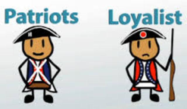 Loyalists and Patriots