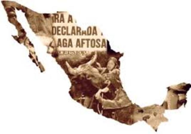 Fiebre aftosa en méxico