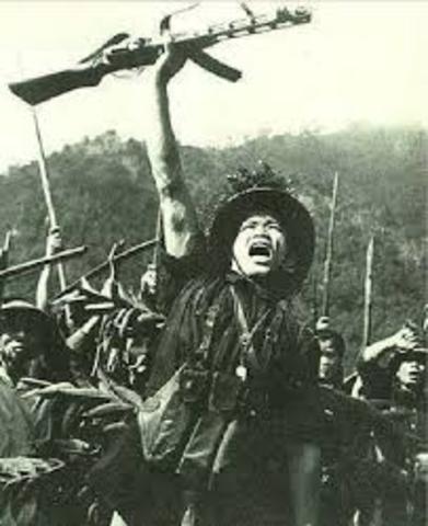 1960: Vietcong established in South Vietnam