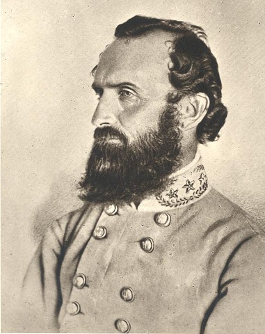 Gen. Stonewall Jackson pushes Union Back