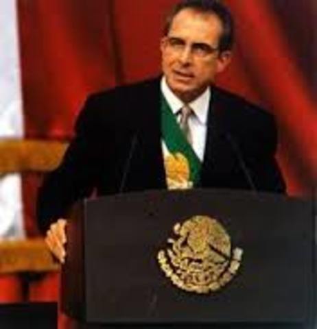 1994-2000 Presidente Ernesto Zedillo