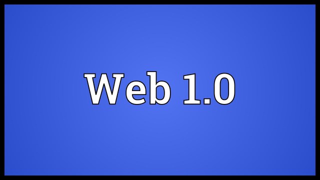 Web 1.0