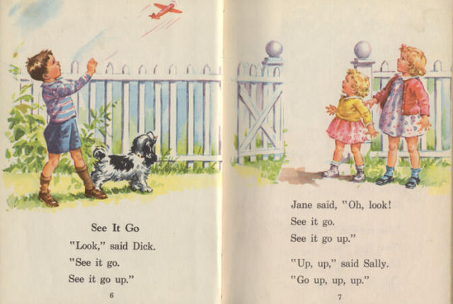 Debut of Dick and Jane books