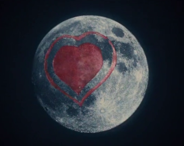 Time after, Hancock, living in NY, draw a big hearth on the moon, to compensate Ray fot the help