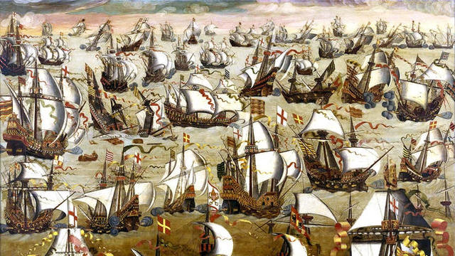 La derrota de la armada invencible