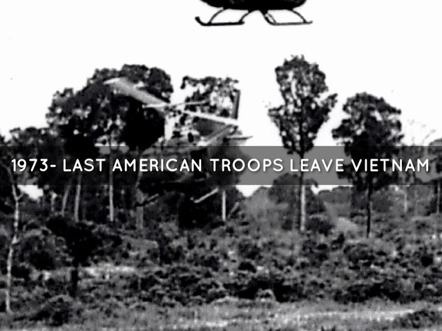 Last American Troops Leave Vietnam