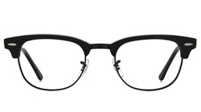 I've been wearing glasses.