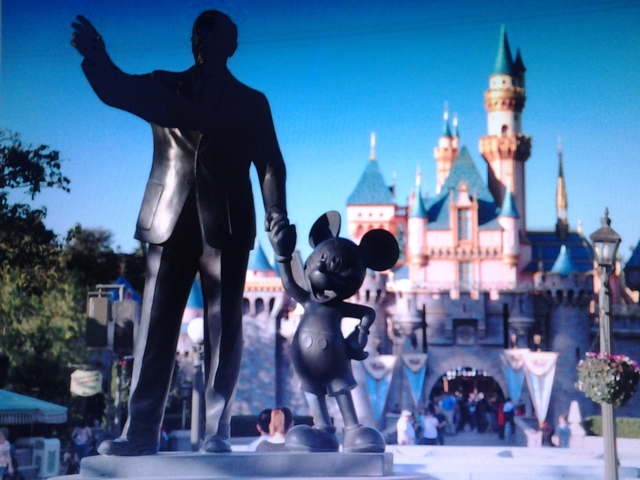 yo viaje a disneyland