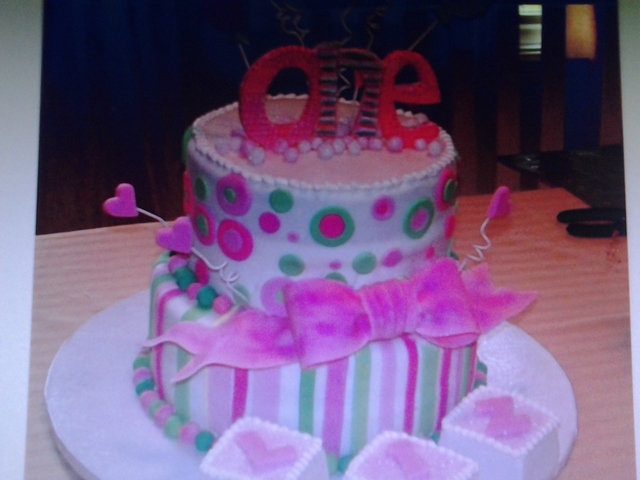 mi hermana cumpli uno año