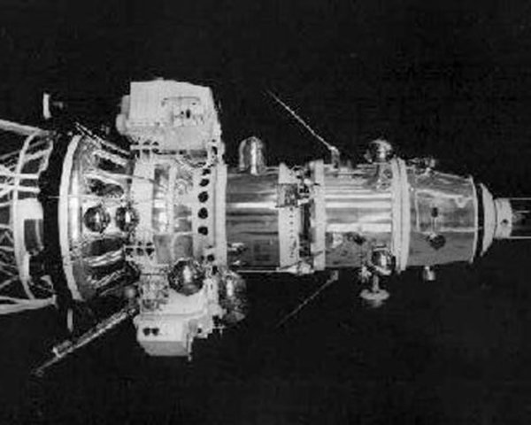 Soviet Luna 10 Enters Lunar Orbit