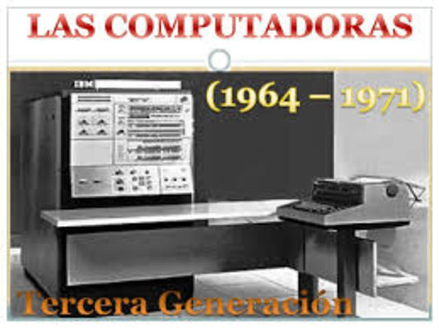 tercera generacion de computadoras