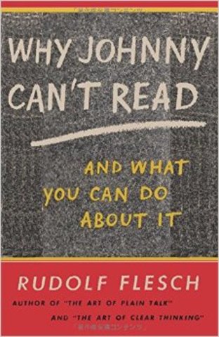 Why Johnny Can't Read and What You Can Do About It