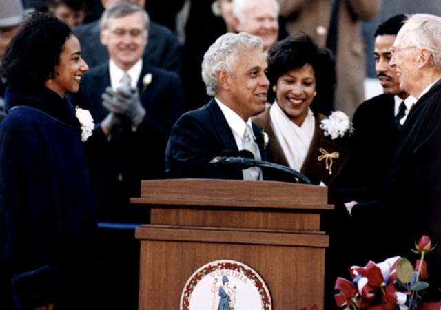 Douglas WIlder first African American governor